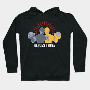 unofficial official HEROES THREE Shirt Hoodie